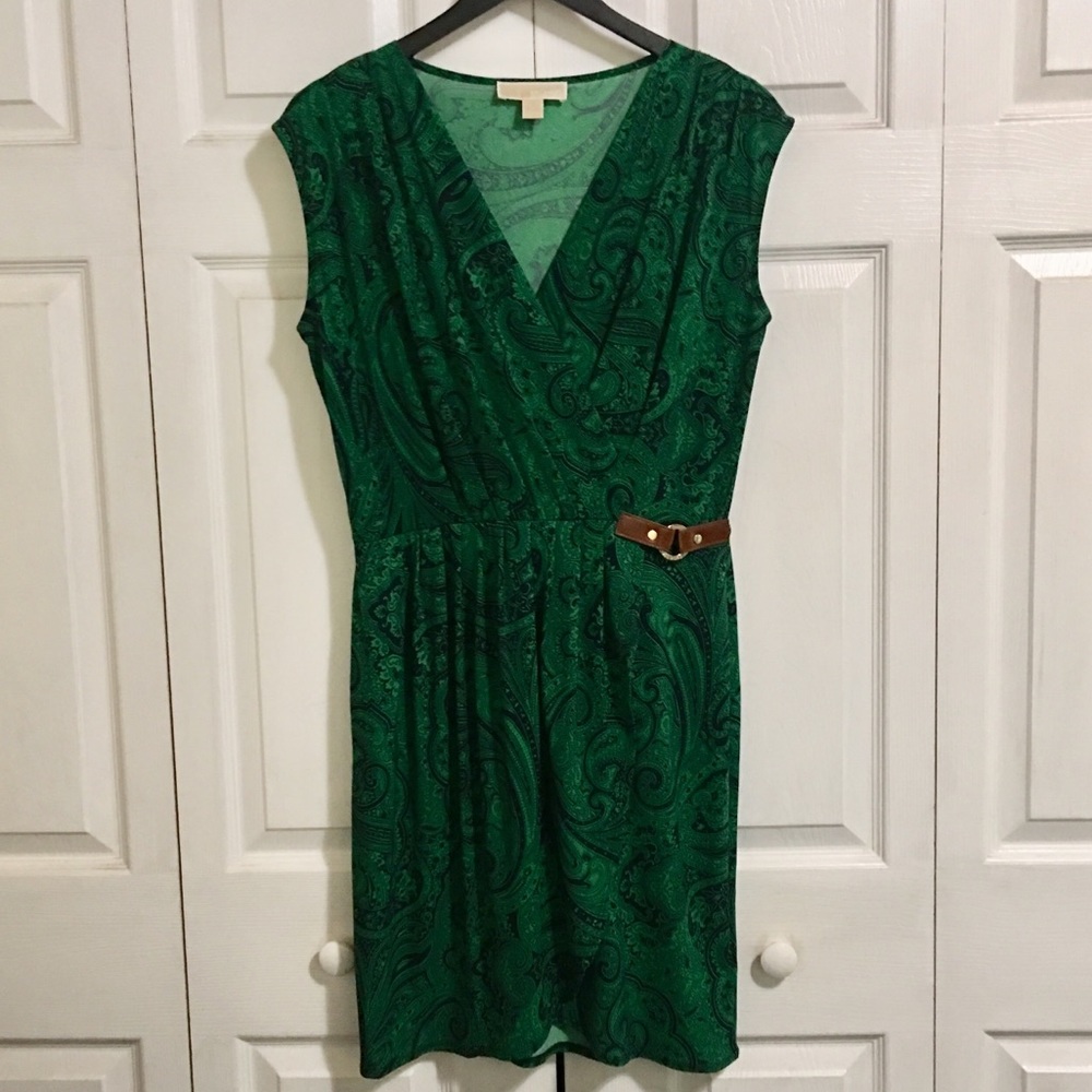 Michael Kors Faux Wrap Dress